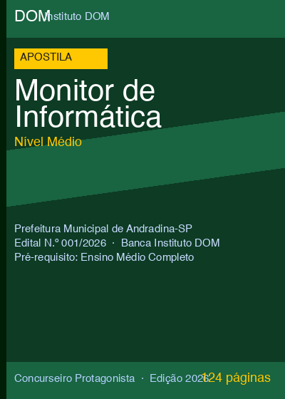 Apostila Monitor de Informática